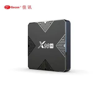 X98H אנדרואיד 12 חכם טלוויזיה תיבת Allwinner H618 Quad Core 4GB RAM 32GB ROM Wifi6 6K לפענח BT5.0 5G הכפול WIFI 4K HDR10 + סט Top Box