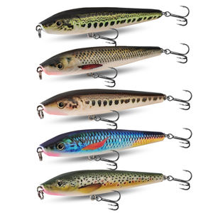 9.6Cm 10G Potlood Lokken 3d Geprint Kunstmatig Hard Vissen Aas 5 Kleur Lokt Lang Gietend Zeevisaas Zoutwater Bas Aas - Product Image 1