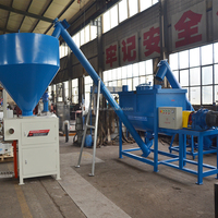 Mélangeur semi-automatique pour ciment, mastic et mortier avec SUS316L pour le traitement des mortiers secs et des produits chimiques