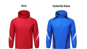 2026 Nieuwe Unisex Volwassenen Lente Lange Mouwen Waterdichte Dubbellaagse 100% Nylon Effen Capuchonjas Losse Pasvorm - Product Image 3