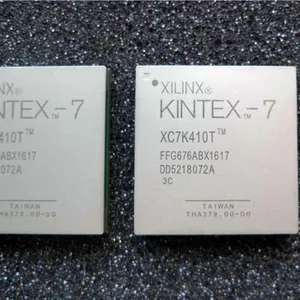 Chip ic original programável fpbga XC7K410T-1FFG900I fpga Kintex-7, família 406720 células 28nm, tecnologia 1v