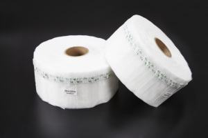 Eco Friendly PLA Pyramid Tea <b>Bag</b> Mesh Filter Material With String 120 For Tea <b>Bag</b> Production Biodegradable <b>Compostable</b> Filter - Product Image 4