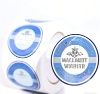 Étiquette adhésive personnalisée pour emballage de produits cosmétiques, logo autocollant pour flacon de maquillage