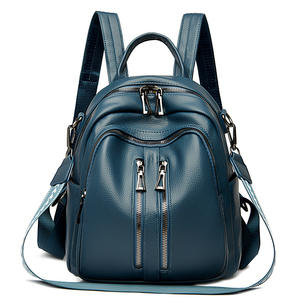 2025 nouvelle mode haut de gamme femmes sac à dos en cuir souple grande capacité sac de voyage quotidien étudiant cartable - Product Image 3