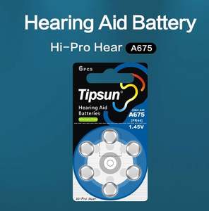 OEM 1.4V <span class=keywords><strong>LR44</strong></span> PR44 P675 A675 Bouton <span class=keywords><strong>Pile</strong></span> pour Appareils Auditifs - Product Image 3