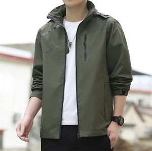Liquidation des ventes hommes veste à capuche d'hiver épais <span class=keywords><strong>manteau</strong></span> chaud coupe-vent, automne hiver Sports sweat à capuche en plein air, grande taille veste décontractée - Product Image 5