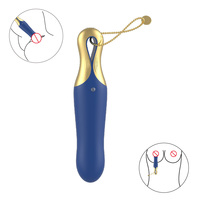 Mini vibromasseur en silicone sûr pour le corps, 10 vitesses, masseur clitoridien, rechargeable par USB, petit jouet sexuel de poche pour femmes