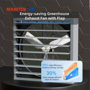 30% tiết kiệm năng lượng nhà kính <span class=keywords><strong>Fan</strong></span> tiết kiệm 2190kw/h hàng năm BLDC gia cầm trang trại Quạt thông gió ổ đĩa trực tiếp búa Quạt thông gió - Product Image 2