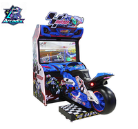 Machine de jeu d'arcade Moto GP, simulateur de moto à monnayeur, jeu vidéo d'arcade pour centre de divertissement