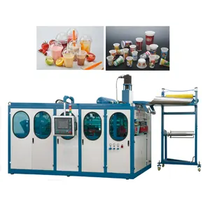 Plastic Thermoforming Machine Processing Type Water Drinking Cup Making Machine