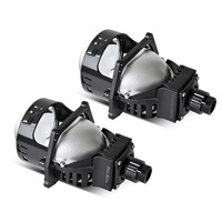 Phare LED de voiture universel K5 à double faisceau, 65W haute puissance, 6000K, 15000 Lumens, pour rétrofit et feu antibrouillard laser