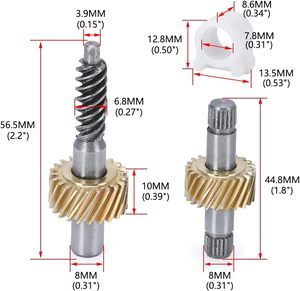 Kit di <span class=keywords><strong>Riparazione</strong></span> Chiusura Tetto Convertibile RUIJIE Compatibile con BMW 2000-2010 E36 E46 E64 323Ci 325Ci M3 M6 2.5L 3.2L 67618370816 90 Giorni - Product Image 2