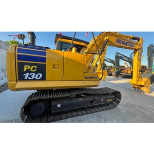 Excavatrice sur chenilles hydraulique KOMATSU PC130-8K de 13 tonnes, en excellent état, d'origine japonaise, occasion - Product Image 1