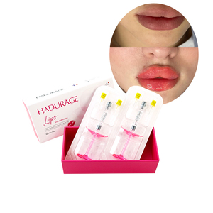 Factory Hadurage 2*1ml Red <strong>Lips</strong> Filler - High-Density Cross-Linked HA with Vitamin B12 for Natural <strong>Lip</strong> Volume &amp; Smooth Contours - Product Image 1