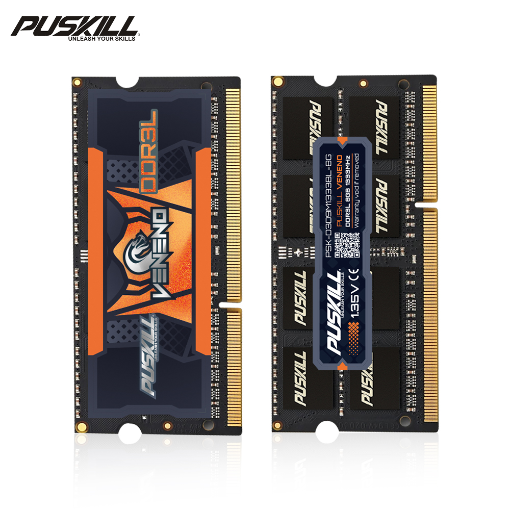 Memoria Ram PusKill, DDR3L, Veneno, 1600MHz, NT