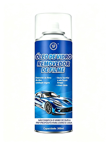 X9 Spray Removedor de Película de Grasa para Vidrios de Auto de 300ml para una Visión Clara, Limpieza y Desengrasado del Parabrisas - Product Image 1