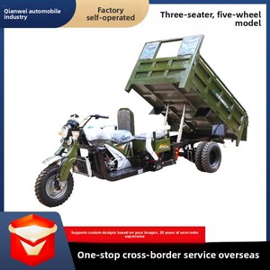 Motocicleta <span class=keywords><strong>de</strong></span> Tres Ruedas a Gasolina, Triciclo <span class=keywords><strong>de</strong></span> Carga Abierta, <span class=keywords><strong>Transporte</strong></span> Agrícola <span class=keywords><strong>de</strong></span> Mercancías, Refrigeración por Agua <span class=keywords><strong>de</strong></span> Alta Velocidad, 400 kg+ - Product Image 5