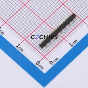 ZX-PZ1.0-1-18PWZ Pin Header SMD,P=1mm Connector ( Pin Structure: 1x18P )( Pitch: 1mm )( Round Pin / Square Pin: Pin Header ) - Product Image 1