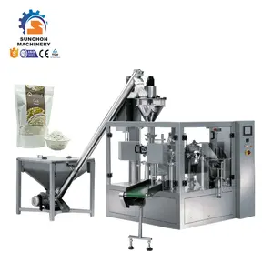 Housse automatique multifonction pour la conception de farine, 120g, pour emballer des aliments, avec fermeture à glissière, Machine multifonction