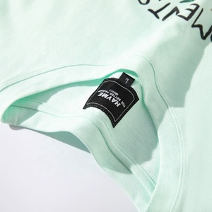 Verano cuello redondo ajustado camiseta impresora Digital mujeres hombres algodón poliéster camiseta - Product Image 5