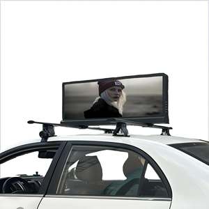 Pantalla LED Digital para Techo de Taxi, de Alta Calidad, para Exteriores, a Todo Color, con 4G, WIFI, GPS, USB, Cartel Publicitario Móvil para Techo de Taxi - Product Image 1