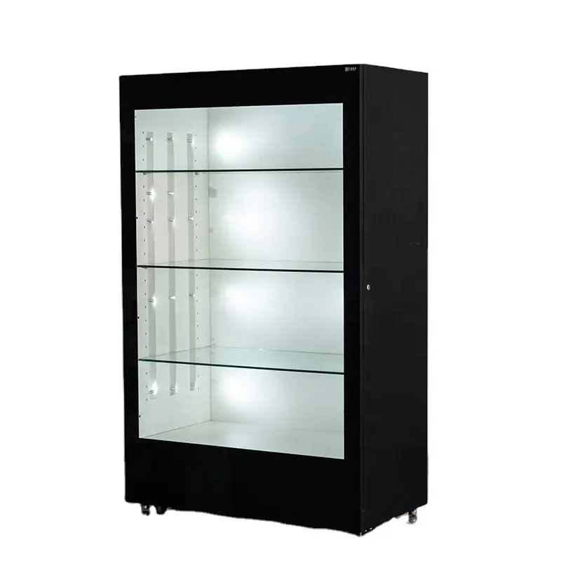 Display Showcases With LED Lights High Quality Display Glass Cabinets For Shopping Mall