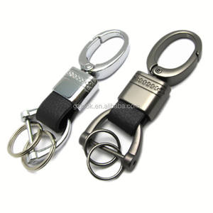 <span class=keywords><strong>Porte</strong></span>-clés de petite taille <span class=keywords><strong>porte</strong></span>-clés de voiture en cuir de vachette universel à distance avec <span class=keywords><strong>porte</strong></span>-clés en alliage de zinc Gunmetal - Product Image 1