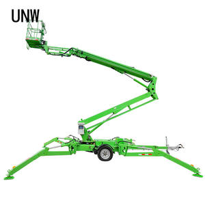 10-20 मीटर का ट्रेलर टेलीस्कोपिक सेक्युलेटेड चेरी पिकर स्पाइडर लिफ्ट - Product Image 6