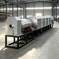 Machine de carbonisation continue à haute efficacité pour la fabrication de charbon de bois à partir de sciure de bois, de copeaux de bois, de coques de riz et de coques de noix de coco
