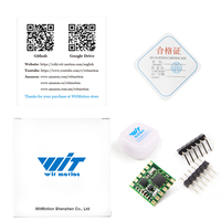 Kompas Elektronik Digital Inclinometer Sensor Sudut Akurasi Tinggi Pengukuran Inersia WT901 AHRS MPU9250 Kelas Industri