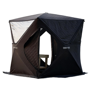 Carpa de Sauna Aislada de 3 Capas Personalizada OEM, Carpa de Sauna Portátil para Exteriores con Ventana de TPU y Orificio para Estufa, Carpa de Sauna para Invierno - Product Image 3