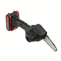 Motosierra Eléctrica Mini de 4 Pulgadas y 21V, Cortadora de Ramas de Árboles, Herramienta de Jardinería y Carpintería de Una Mano, Venta al Por Mayor