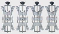 Machine d'alignement de roues 3D certifiée CE UE-421 2023 avec plateau tournant de luxe, garantie certifiée de 12 mois