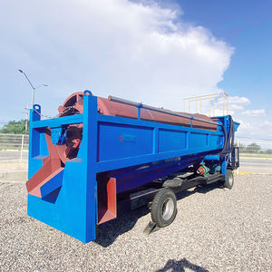 Trommel Screen Móvel Mini de Pequena Escala Sinolion com Motor e Rolamento de 5.5KW à Venda - Product Image 5