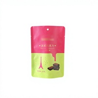 Sachet Doypack en Papier Kraft Stratifié Qualité Alimentaire avec Fermeture Ziplock, Impression Personnalisée OEM, Emballage Souple pour Lait, Gelée, Chocolat, Bonbons