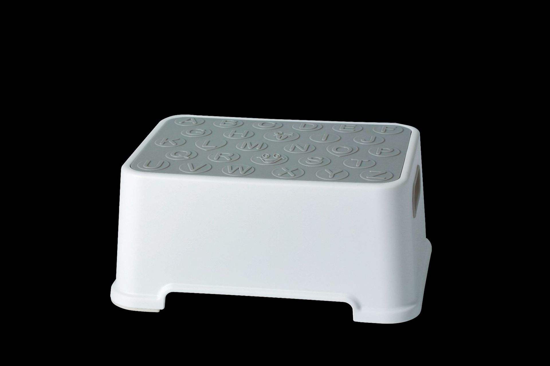 Repose-pieds gris monocouche