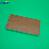 ALLSIGN Vente flash Feuille de PVC UV 3 mm 4x8 Alternative au marbre Feuille de marbre en PVC pour la décoration murale