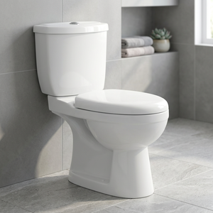 Turkish Design Two Piece Ceramic Toilet Budget Friendly Water Closet For Bathroom Use WC Set - Product Image 3