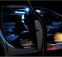 Lampe de lecture LED personnalisable pour l'intérieur de voiture, lampe de plafond de voiture, rechargeable par USB, tactile, accessoires universels