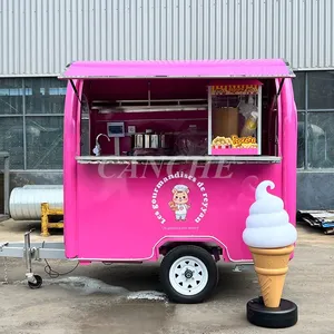 Promotion UE : Mini Remorque Alimentaire 2,2 m pour Hot-dogs et Pizzas – Chariot de Restauration Mobile Extérieur - Product Image 6
