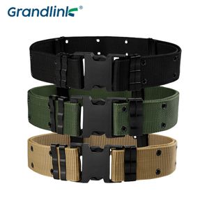 เข็มขัดยุทธวิธีไนลอนคุณภาพสูง ยืดหยุ่น สวมใส่สบาย พร้อมโลโก้สั่งทำ หัวเข็มขัดเหล็ก แข็งแรงทนทาน อุปกรณ์เสริมสำหรับเจ้าหน้าที่รักษาความปลอดภัย - Product Image 4