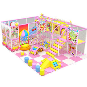 Parque de Juegos Infantil Temático Profesional, Equipo de Juegos Interior con Bloques Suaves y Mini Tobogán para Centro Comercial - Product Image 2