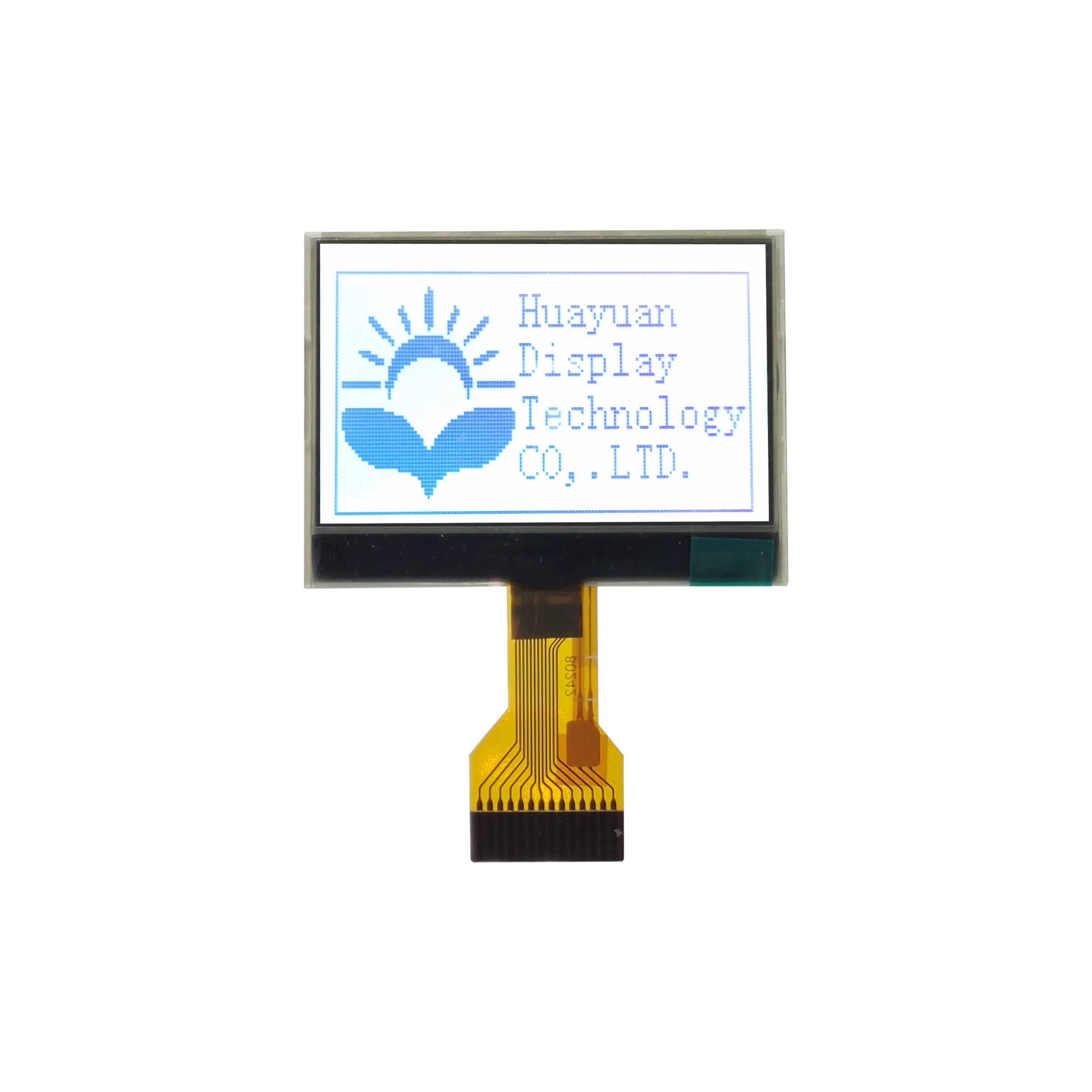 STN กราฟิกโมดูลจอแสดงผล LCD 128X64 King Meter แผง Lcd 3V COG Driver IC ST7538