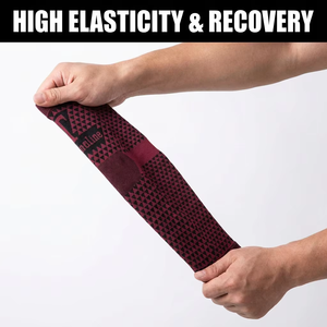 Genouillère de compression en polyester tricoté, épaisse, flexible, magnétique à la tourmaline, légère, pour protection professionnelle, vente en gros - Product Image 3