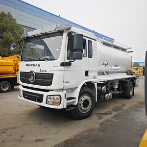 Camion de nettoyage des égouts Shacman L3000 à aspiration manuelle et jet d'eau haute pression, véhicule diesel - Product Image 4