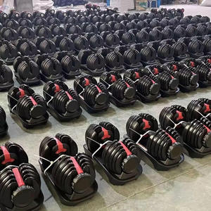 Ensemble d'haltères réglables 24 kg pour entraînement de force, vente en gros, OEM/ODM, équipement de musculation à domicile, personnalisable - Product Image 6