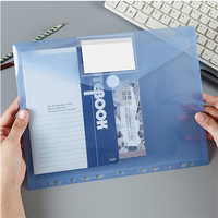 GemFully - Estuche para Artículos de Papelería Económico, Carpeta A5 Transparente, Porta Certificados, Porta Documentos con Tarjetero Personalizado