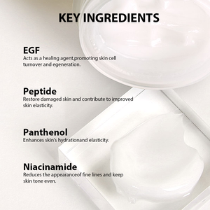 OEM ODM Réparation anti-rides Peau endommagée Ridules Peptide EGF intensif Crème raffermissante jour et nuit pour le visage - Product Image 3