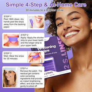 Tiras Blanqueadoras Dentales Profesionales, Envueltas Individualmente, Venta al Por Mayor, En Stock, Entrega Rápida para Uso Diario en el Hogar - Product Image 5