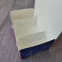 Boîte en papier jetable personnalisée avec logo pour sandwich, pizza, burger, frites, poulet, contenant en papier avec compartiments